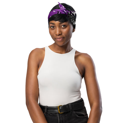 Lesbian Labrys Pride Waves Bandana